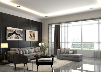 Maximizing Space in a Small Yet Sophisticated Living Room