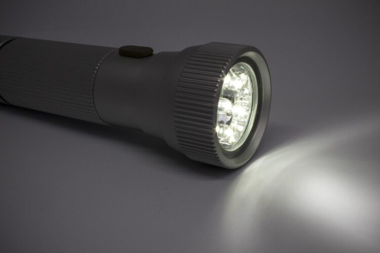 find led police flashlights
