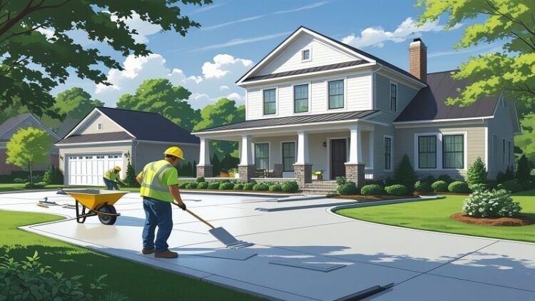 Expert Concrete Driveway Contractors in Fayetteville, NC