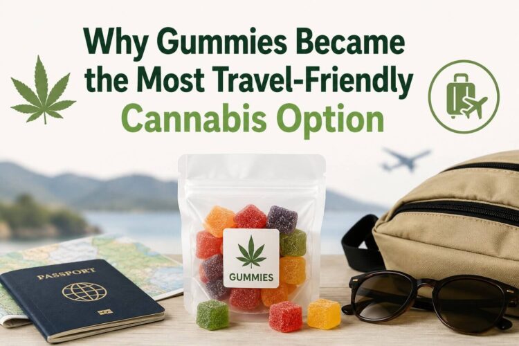 Why Gummies Became the Most Travel-Friendly Cannabis Option